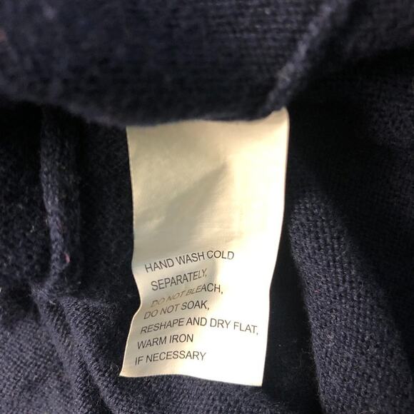 Jean Pierre 100% Cotton Color Block Sweater Size Large - Picture 9 of 9